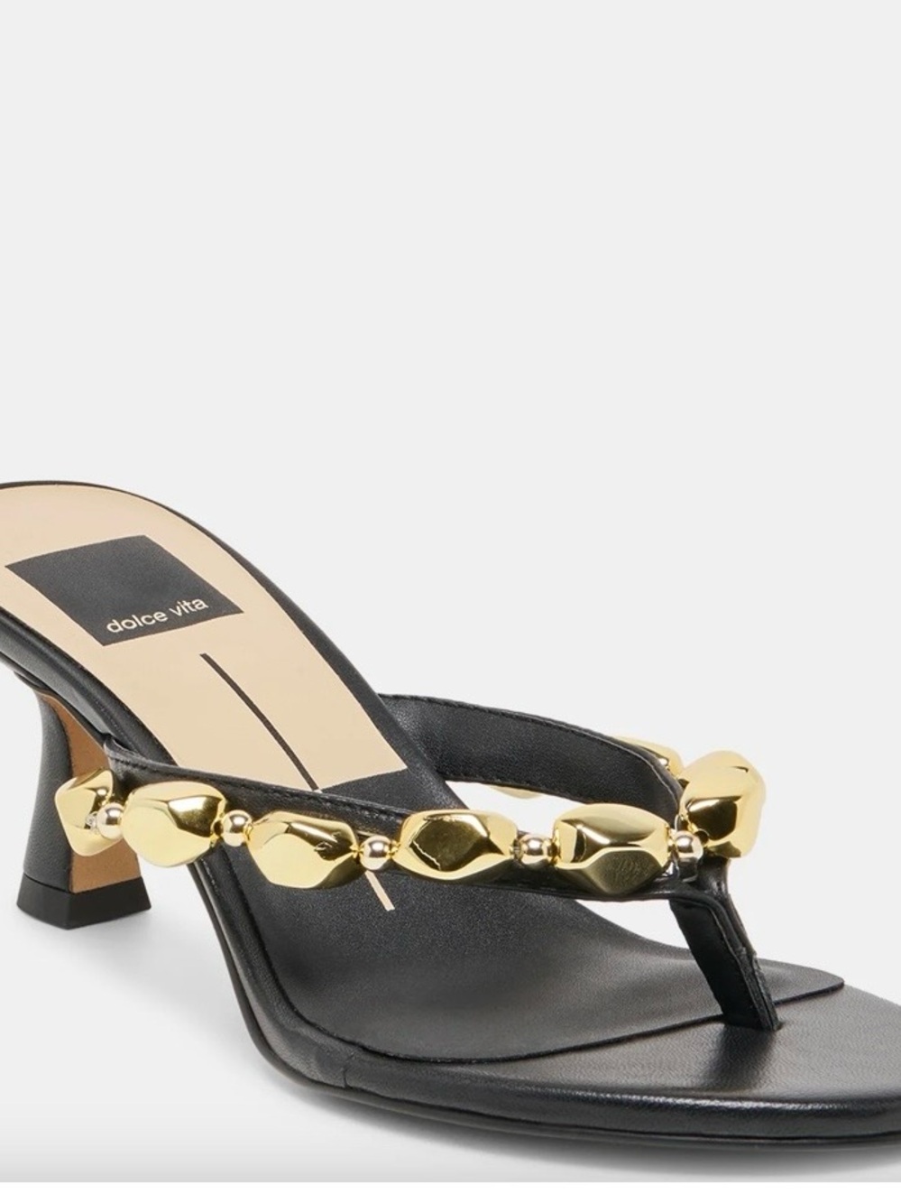 Dolce Vita Daksie Embellished Kitten
Heel Sandals - Picture 7 of 16